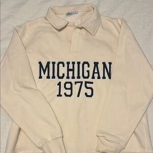 Cream Michigan 1975 Sweatshirt